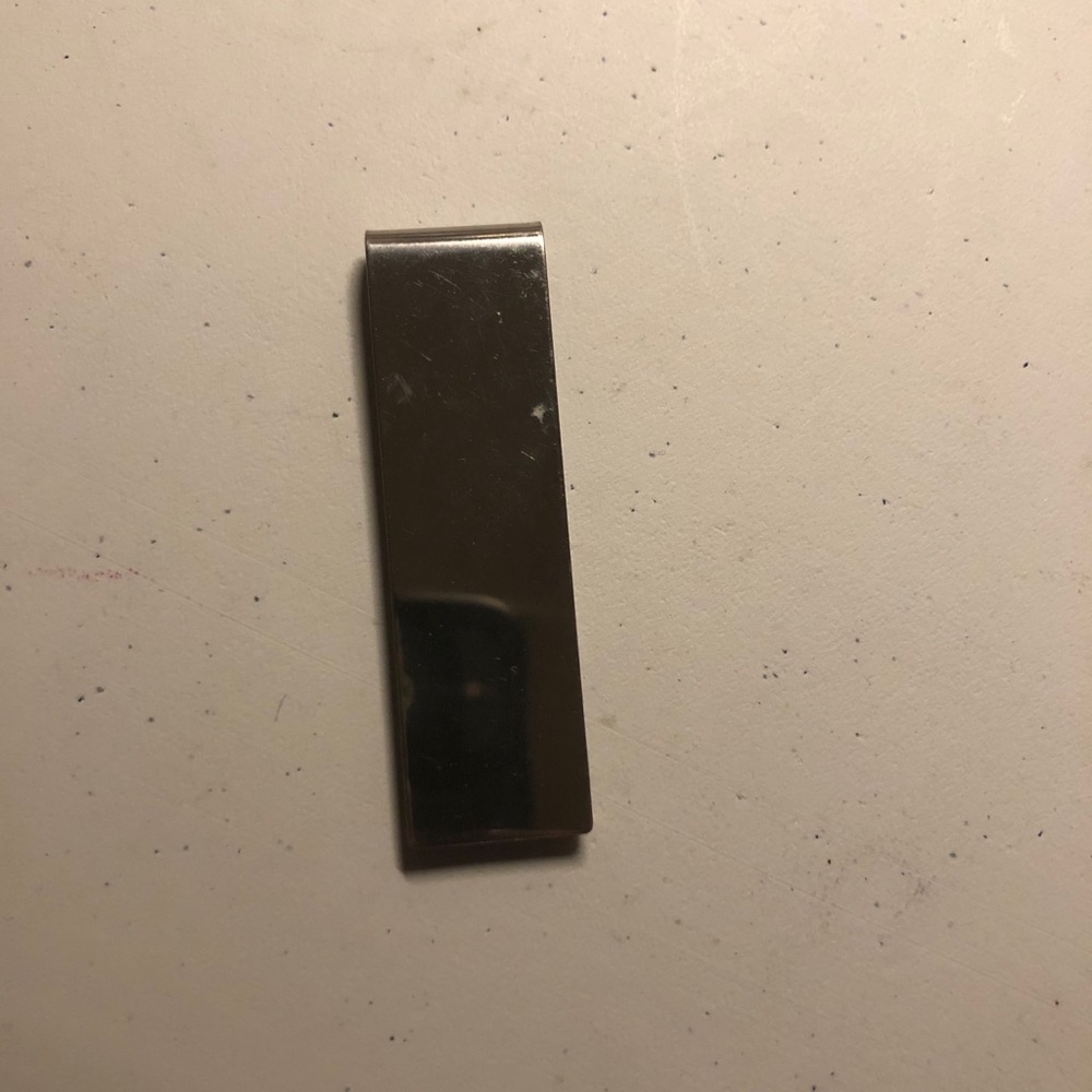 Steel money clip